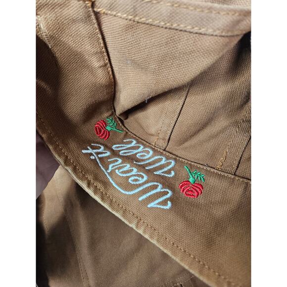 Tradlands S Poor Porker Khaki Brown Robyn Jacket Cotton Gorpcore Chore Barn - Picture 4 of 5